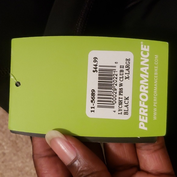 NWT Performance Bicycle Women's Black Club Cycling Shorts - Picture 6 of 14